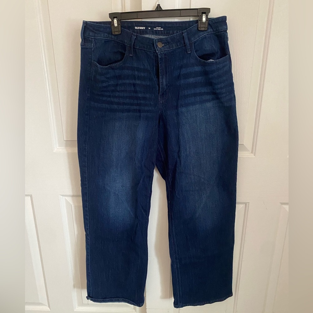 Old Navy WOW High Rise  Wide Leg Jeans